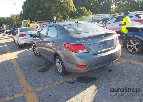 2016 Hyundai Accent Se из США, поврежденный, VIN KMHCT4AE2GU984823